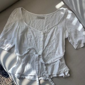 UO White Blouse